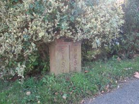 Greenwich Meridian Marker; England; West Sussex; East Grinstead